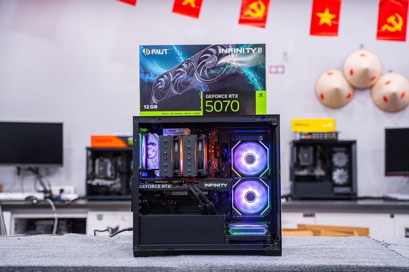 tim hieu pc gaming rtx 5070