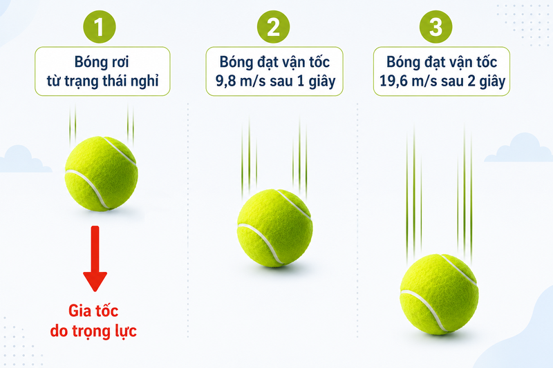 Gia tốc trọng trường là gì 3