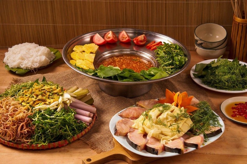 giá trị của món lẩu cá tầm