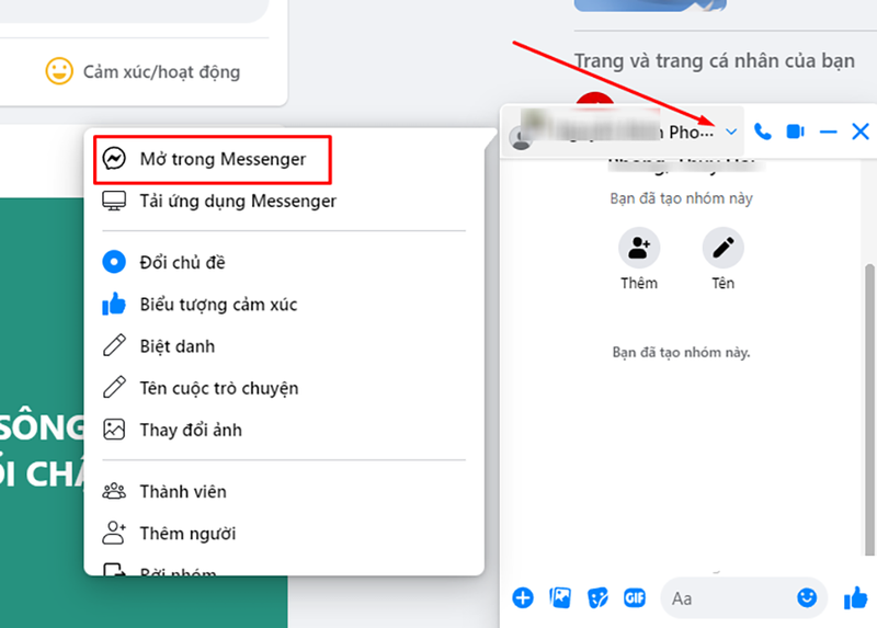 cách giải tán nhóm Messenger (hình 4)