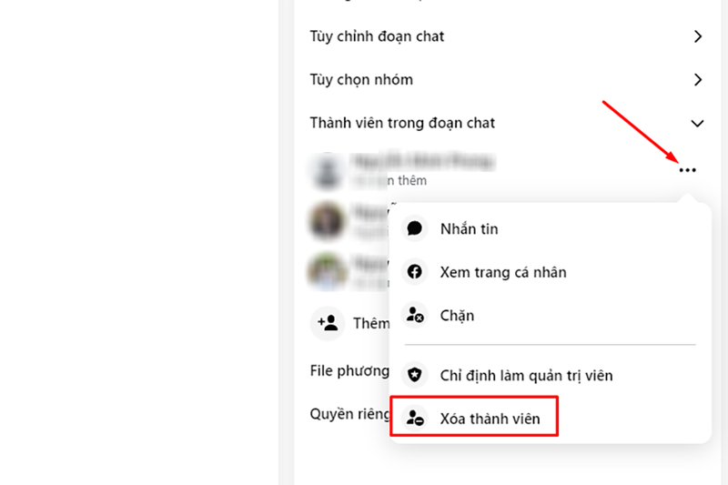 cách giải tán nhóm Messenger (hình 6)