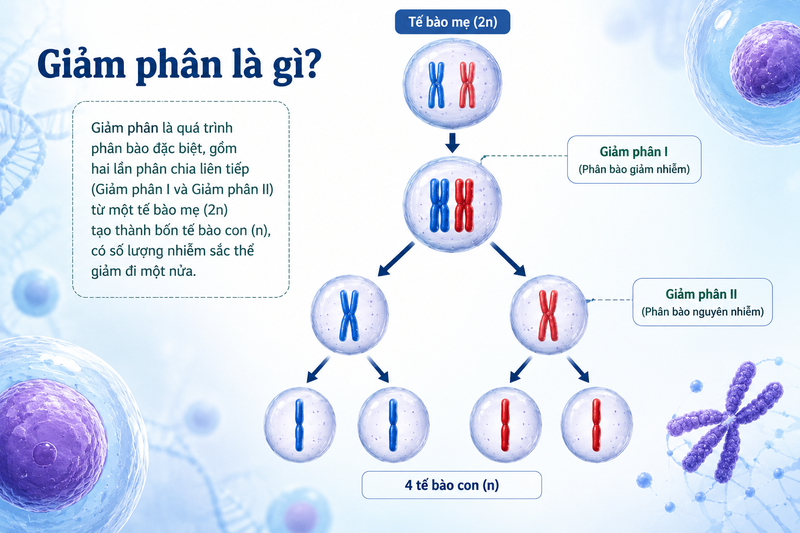 Giảm phân là gì 3