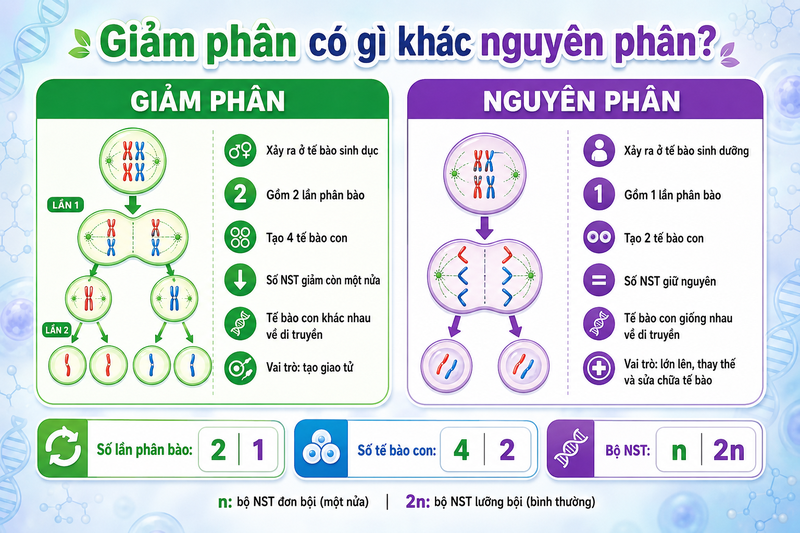 Giảm phân là gì 2