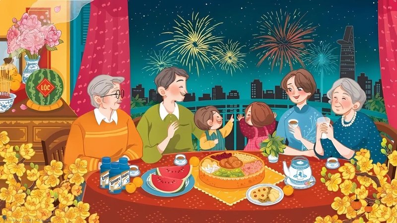 Giao thừa 2026 là ngày mấy dương lịch (ảnh 1)