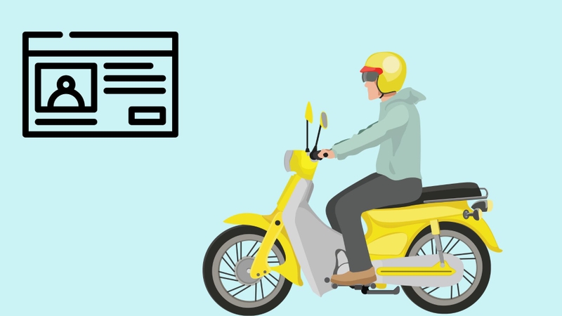 giấy hẹn lấy bằng lái xe A1 hình 2