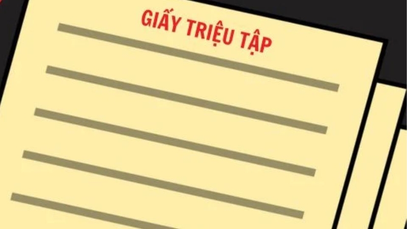 giấy triệu tập 1