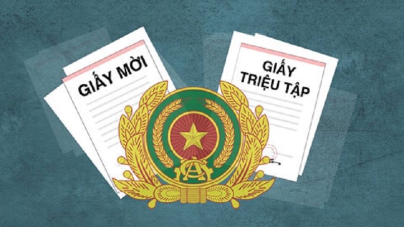 giấy triệu tập 2
