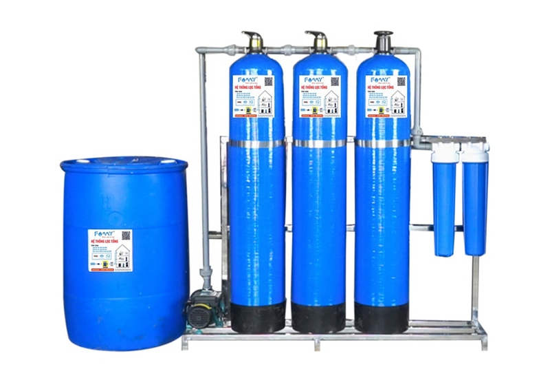 Sơ đồ lọc nước giếng khoan - Những lưu ý