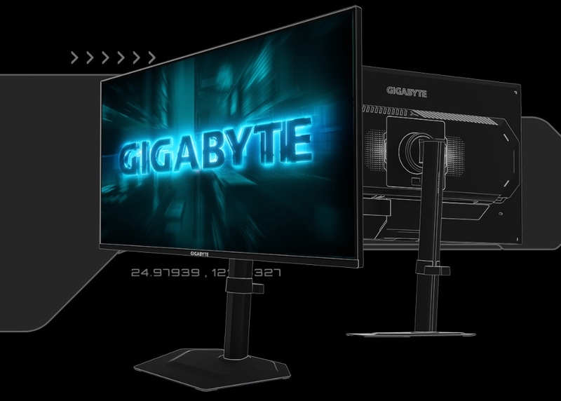 Màn hình Gaming Gigabyte G25F2A - Kiểu dáng gọn gàng và phù hợp với nhiều không gian
