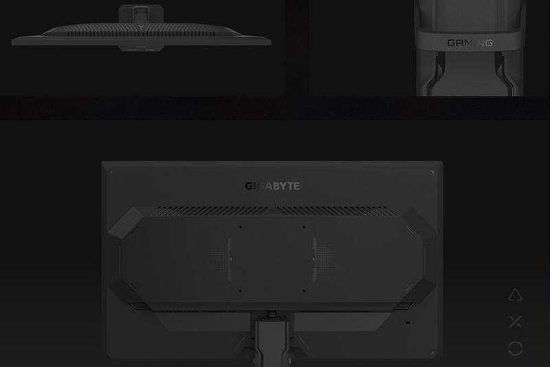 Màn hình Gaming Gigabyte GS25F14 - Thiết kế công thái học giúp điều chỉnh góc nhìn
