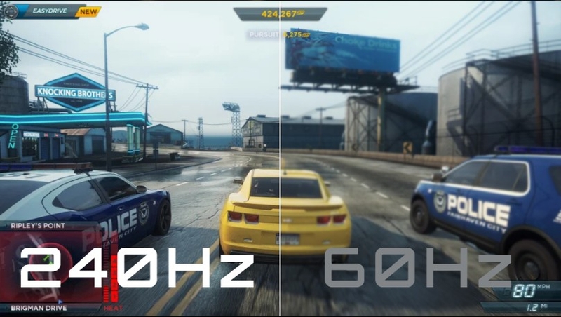 Màn hình Gaming Gigabyte GS25F2A - Tần số quét 240 Hz tái hiện chuyển động siêu mượt