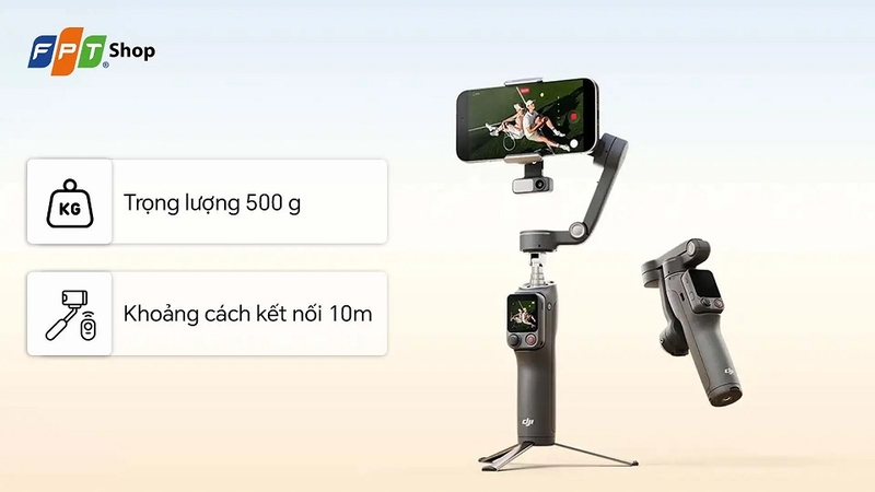 Chọn gimbal có tải trọng phù hợp