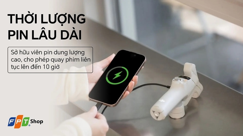 Thời lượng pin - Nên chọn từ 6 - 8 giờ trở lên