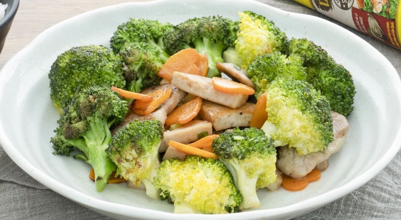 giò lụa xào chua ngọt 6