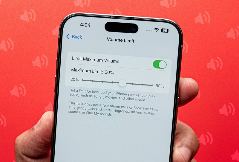 Cách bật giới hạn âm lượng loa trên iPhone ảnh 1