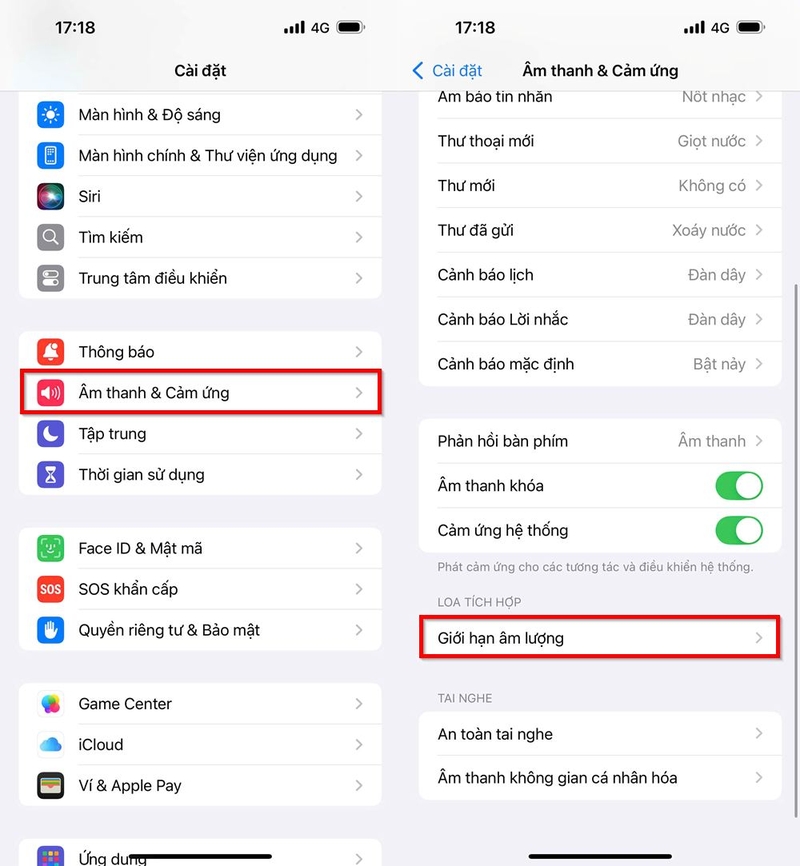 Cách bật giới hạn âm lượng loa trên iPhone ảnh 2