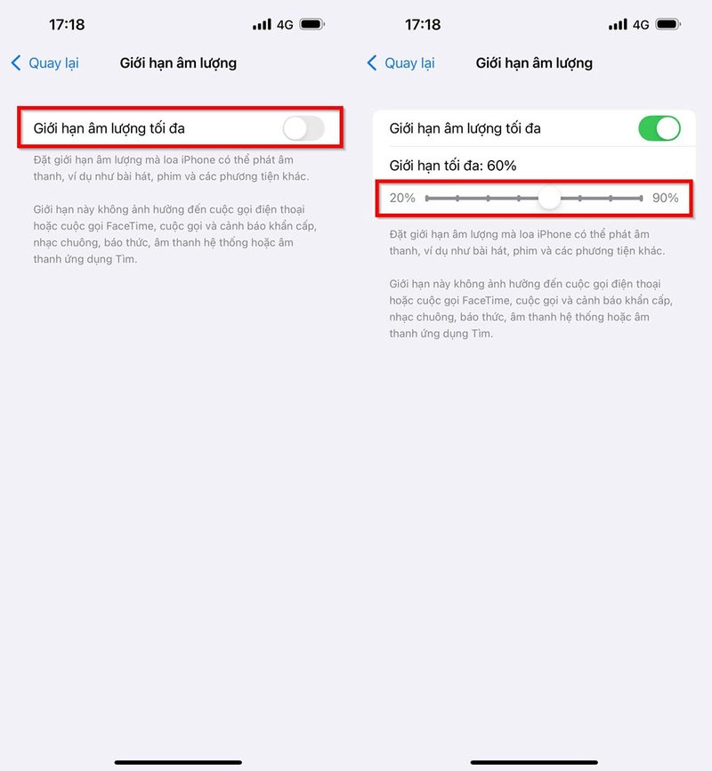 Cách bật giới hạn âm lượng loa trên iPhone ảnh 3