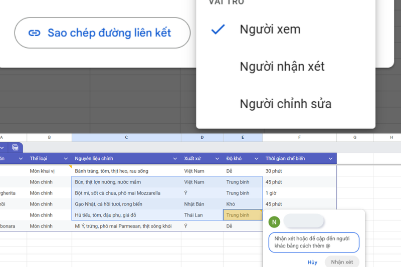 gỡ bảo vệ trang tính Google Sheets (6)