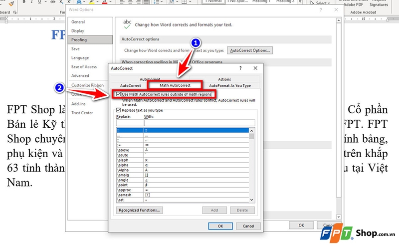Cách gõ ký hiệu góc trong Word - 13