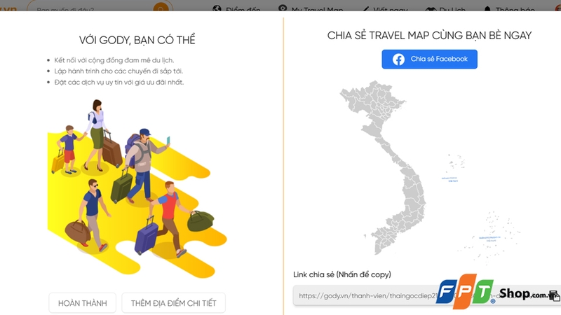 Bắt đầu trải nghiệm Gody.vn sau khi đăng nhập
