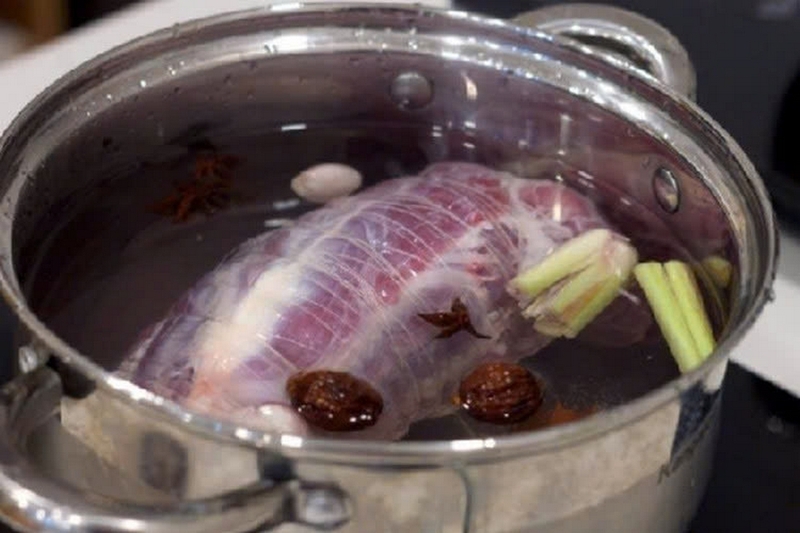 gỏi bắp bò cần tây ảnh 2