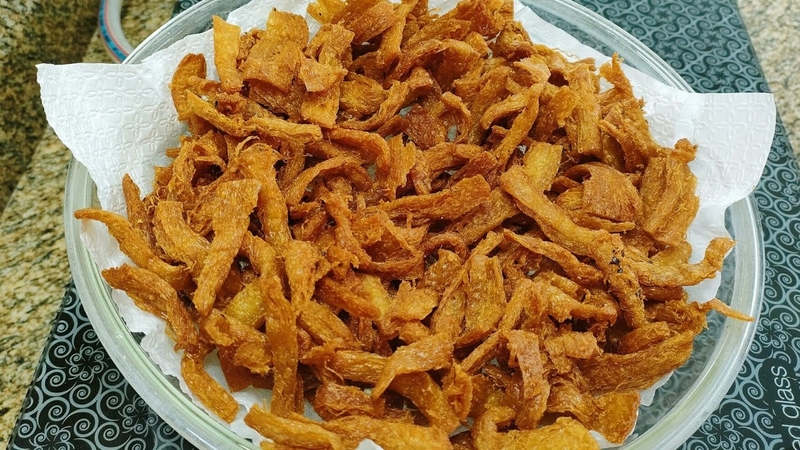 cách làm gỏi bắp cải sườn chay 3
