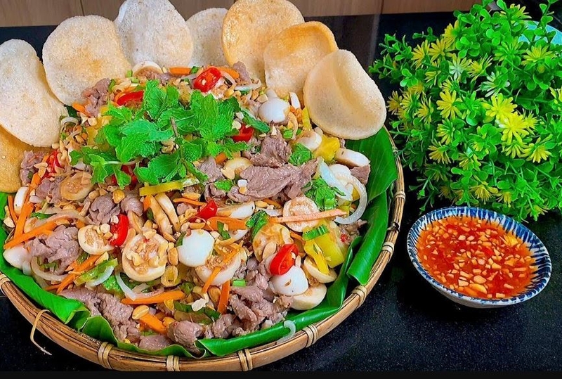 gỏi bò cà pháo 5