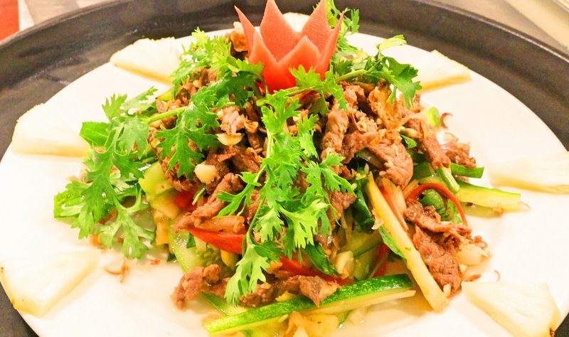 gỏi bò cà pháo 6