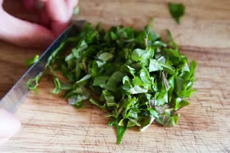gỏi bồn bồn tôm thịt ảnh 3