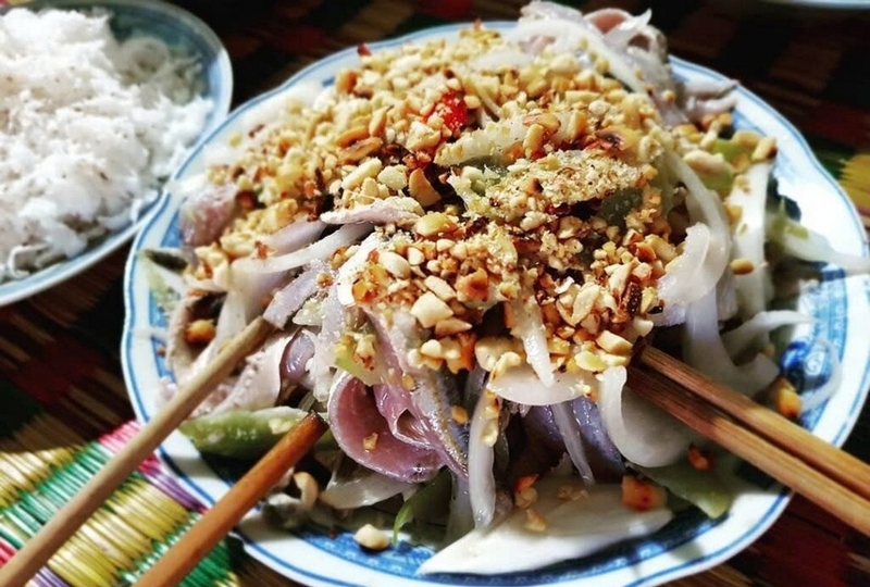 Gỏi cá diếc sống ảnh 6