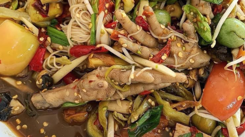 gỏi chân gà Thái Lan 5