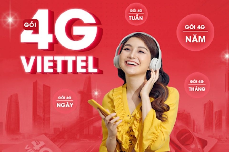Gói cước 4g ngày Valentine 2025 nhà mạng Viettel