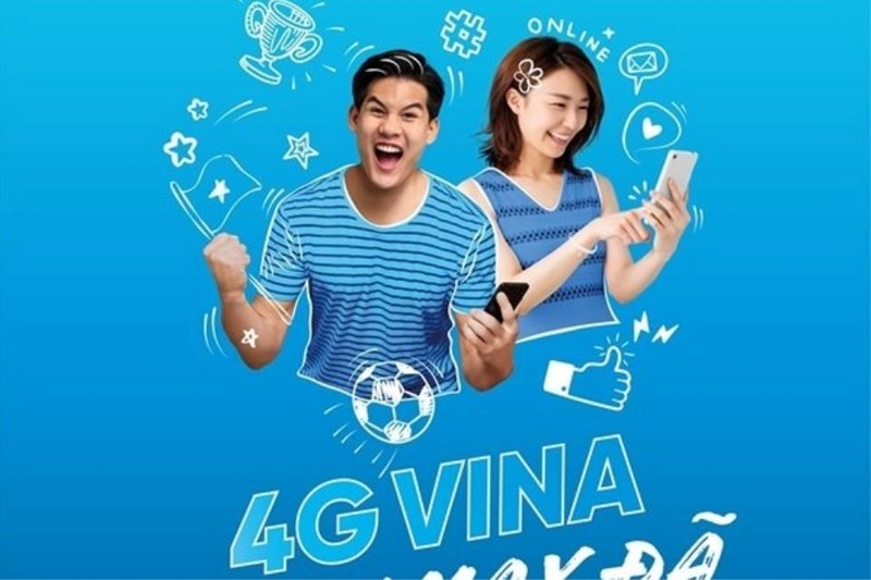 Gói cước 4g ngày Valentine 2025 nhà mạng Vinaphone