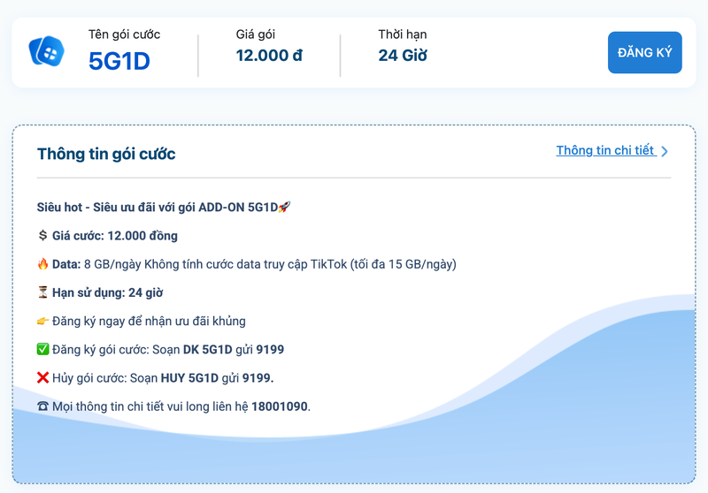 Gói cước 5G MobiFone 1 ngày mới nhất hiện nay - Hình 7