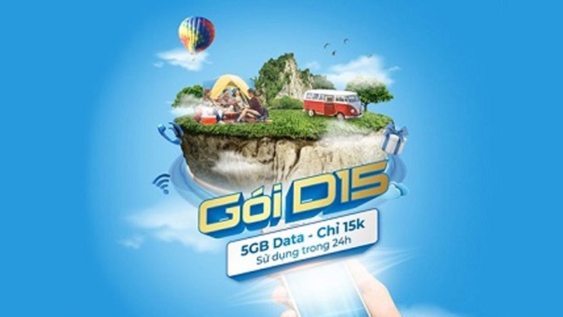 Gói cước 5G VinaPhone D15.