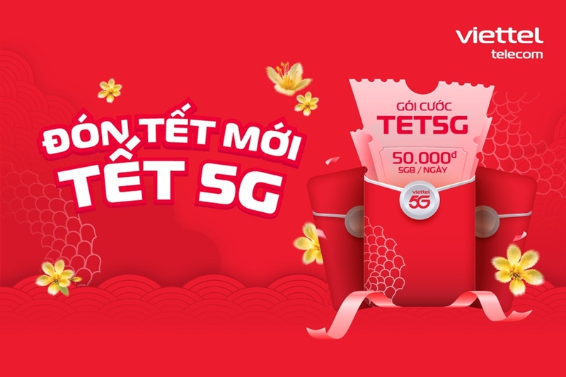 Hướng dẫn cách đăng ký gói TET5G của Viettel 1