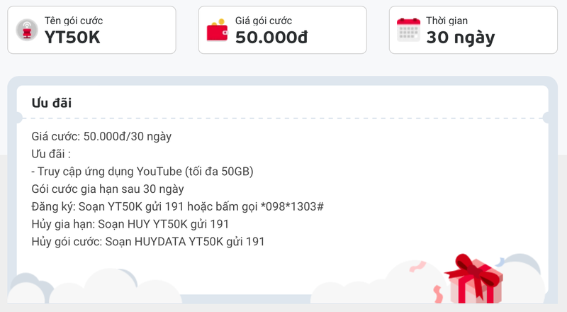 gói cước viettel 50K/tháng không giới hạn data - Hình 3