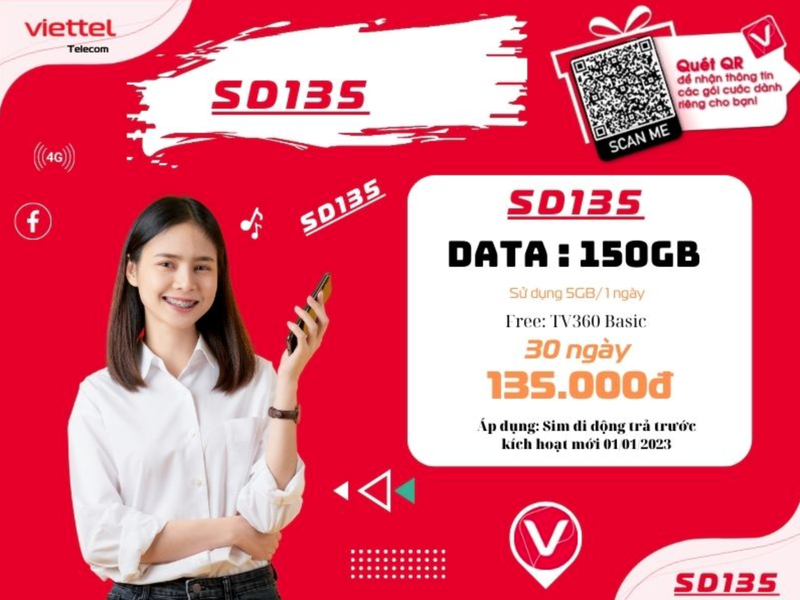 gói cước viettel 50K/tháng không giới hạn data - Hình 4