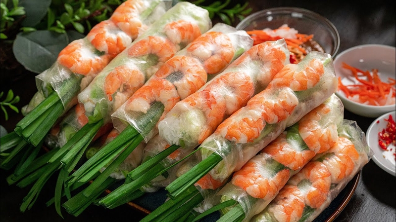 Gỏi cuốn bao nhiêu calo 6