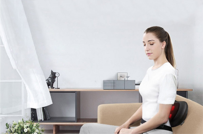Gối massage giúp cơ thể thư giãn