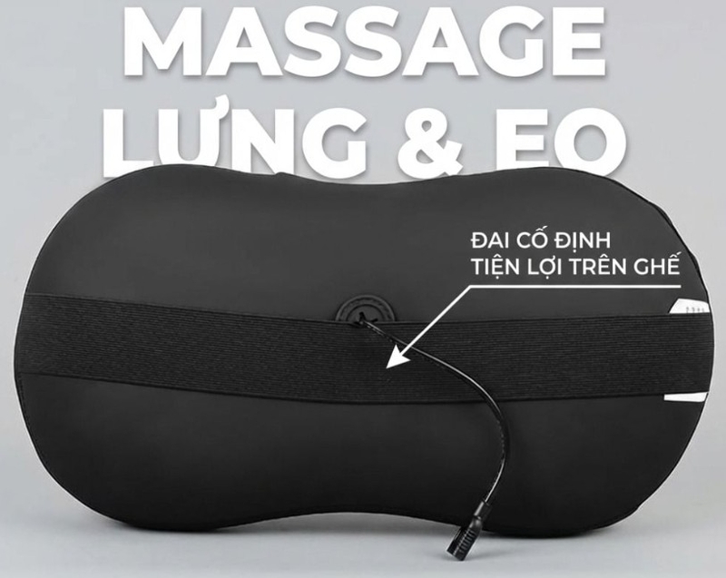 Gối massage đa năng Kachi MK-343 Bản Mới - hình 1