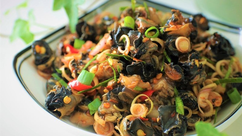 gỏi ốc bươu 4