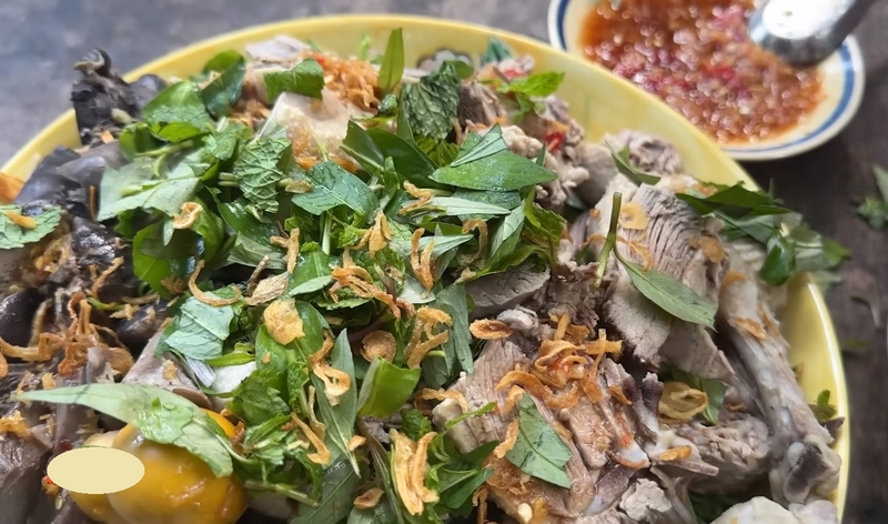 gỏi rau càng cua ức vịt hình 2