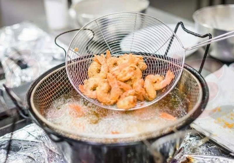 gỏi rau muống chiên giòn ảnh 5