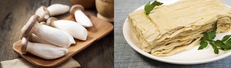 gỏi tàu hũ ky nấm đùi gà 8