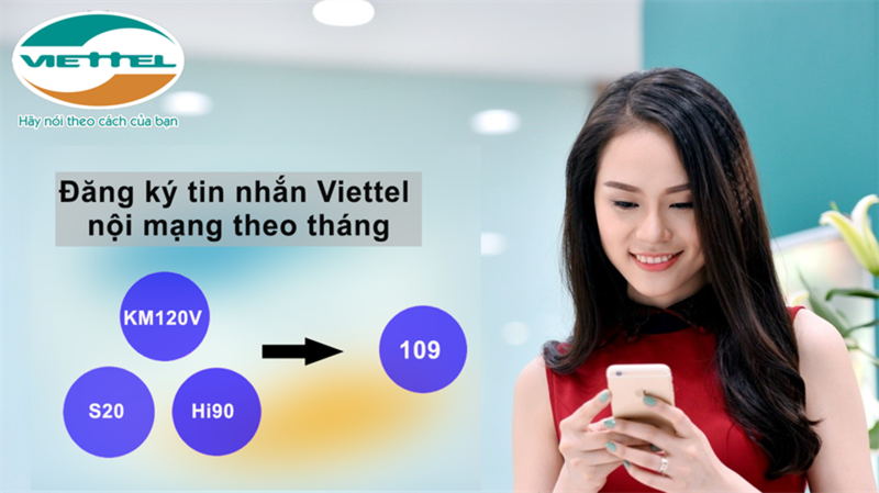 Gói tin nhắn của Viettel giúp tiết kiệm chi phí
