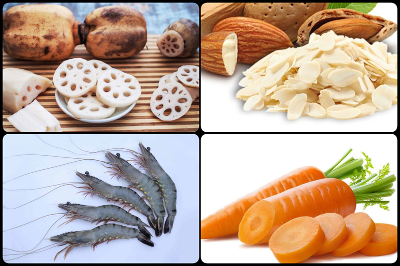 gỏi tôm củ sen hạnh nhân ảnh 9