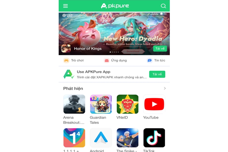 Gói ứng dụng Android hình 8