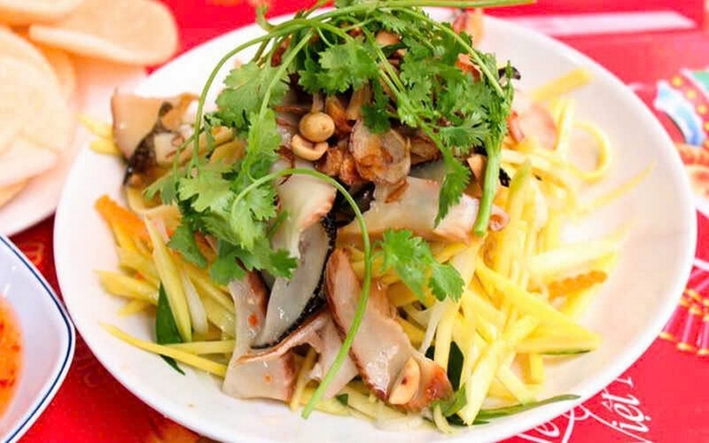 Gỏi xoài ốc giác ảnh 1