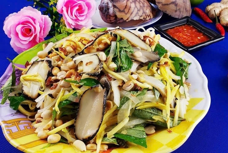 Gỏi xoài ốc giác ảnh 4